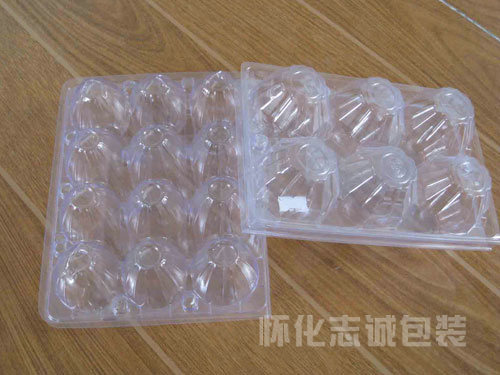 3枚雞蛋吸塑托盤/ 懷化吸塑包裝廠家/懷化楊梅盒/懷化水果盒
